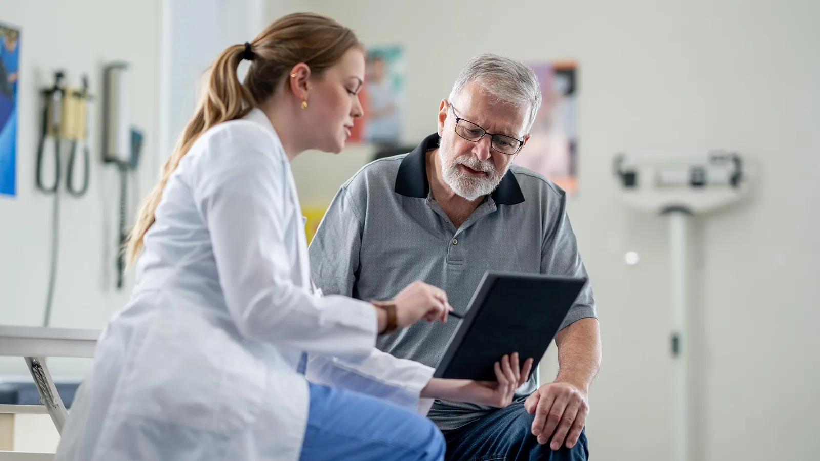 Physician portrait representing cardiovascular risk consultation